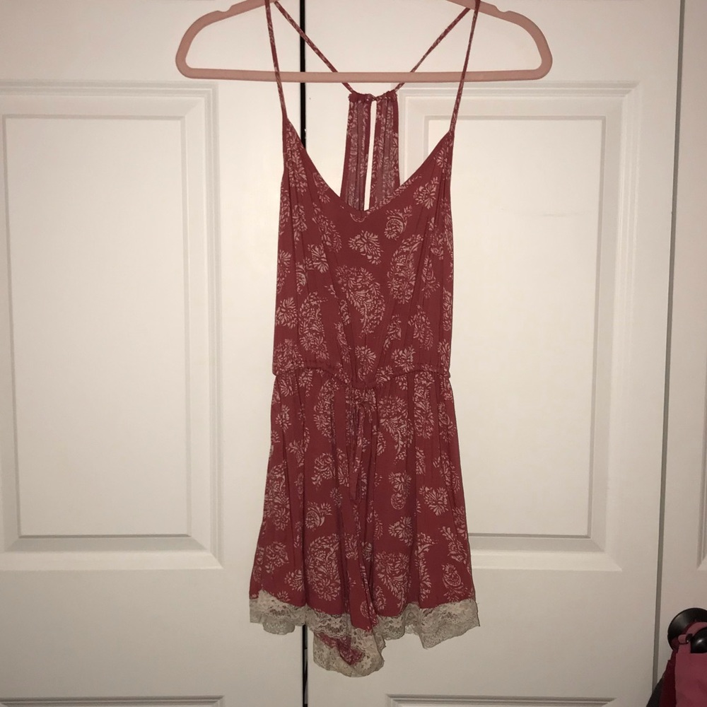 Abercrombie Pink romper